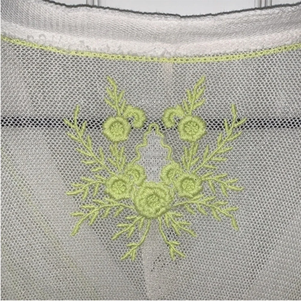 Free people Margie Embroidered cardigan